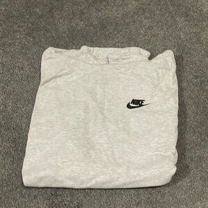 Nike hoodie sweatshirt in gray XL